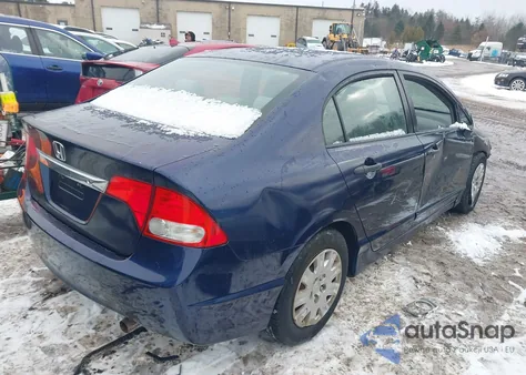 2009 Honda Civic Vp z USA, uszkodzony, nr VIN 2HGFA16349H514667